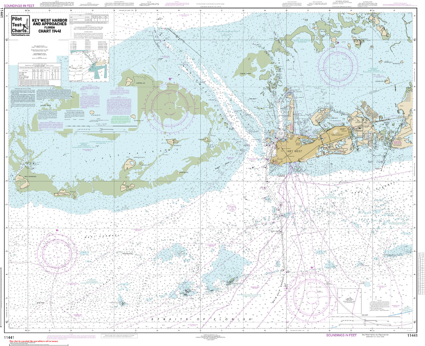 11441 Key West and Approaches