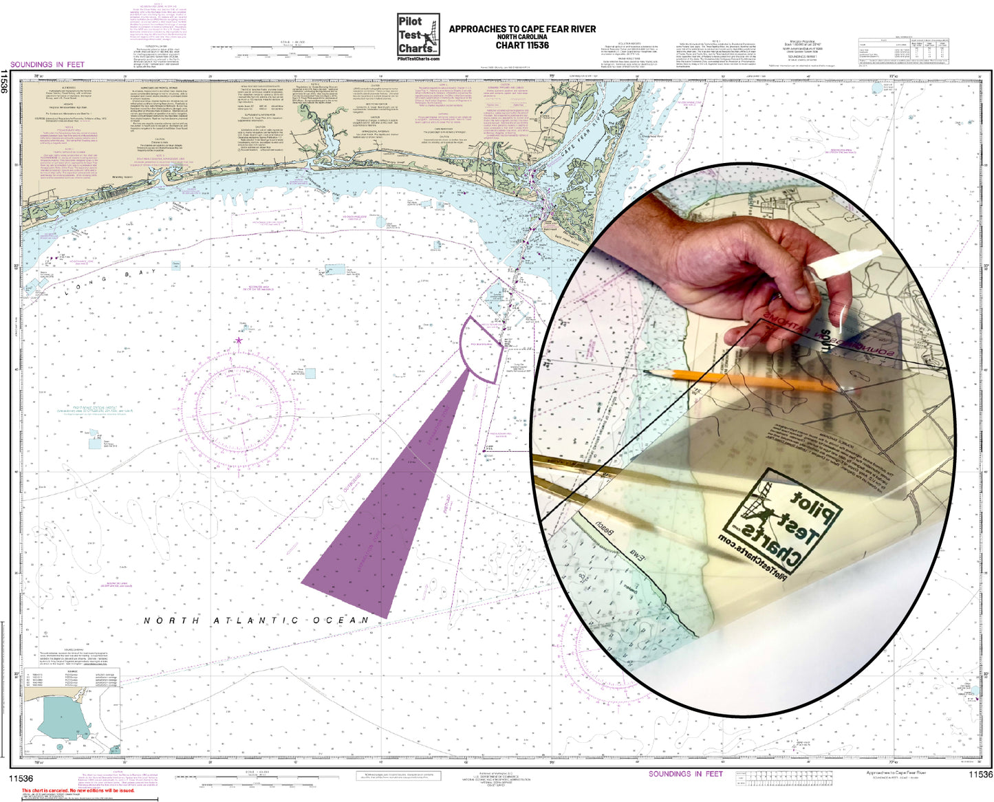 #11536 Approached to Cape Fear River, North Carolina
