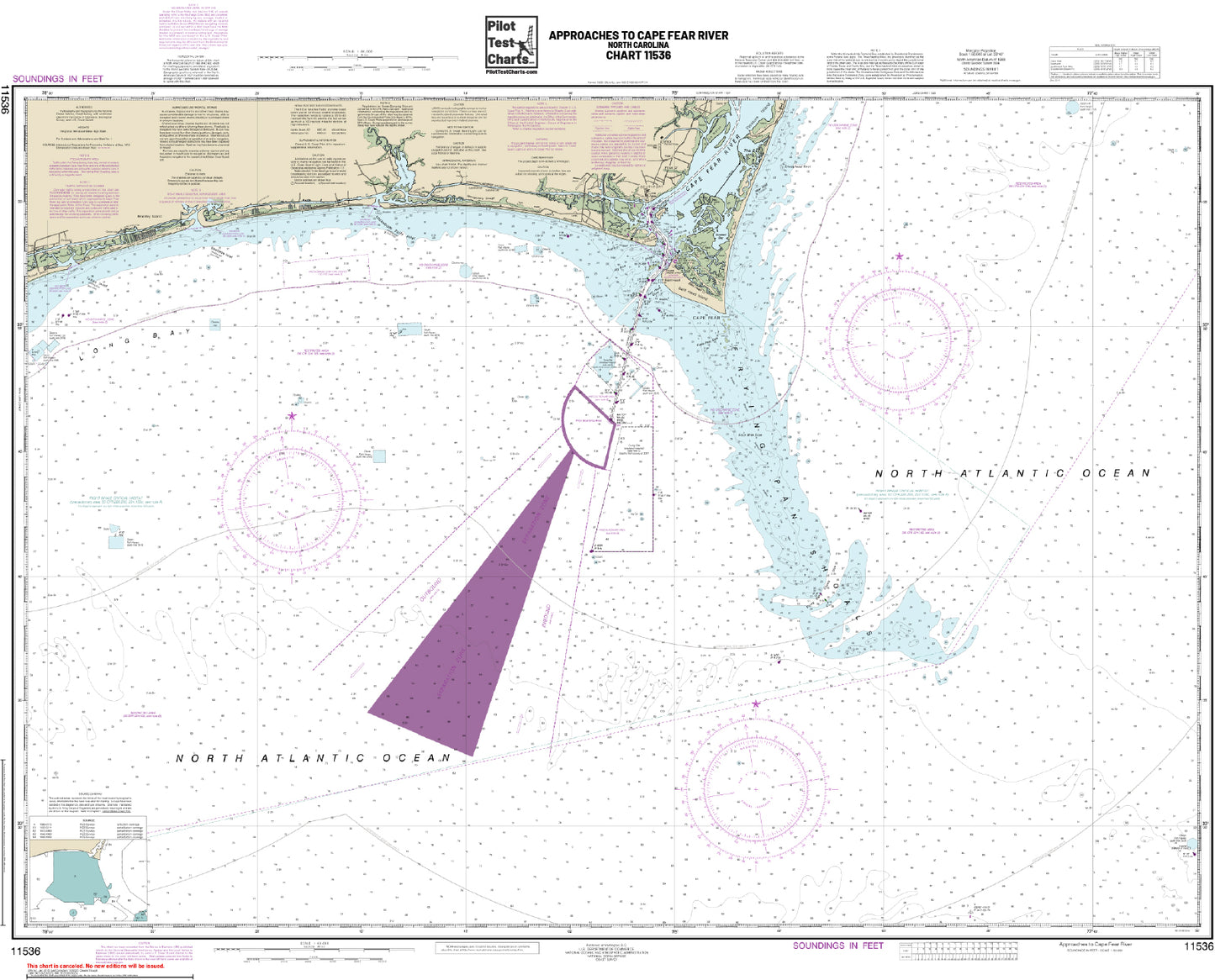 #11536 Approached to Cape Fear River, North Carolina