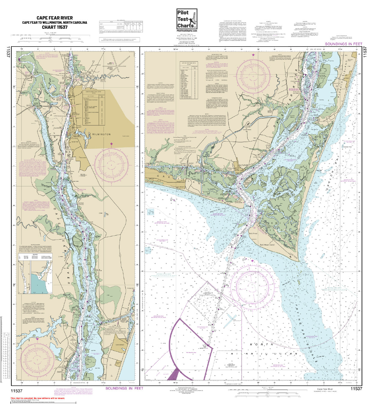 #11537 Cape Fear River, Cape Fear to Wilmington, North Carolina