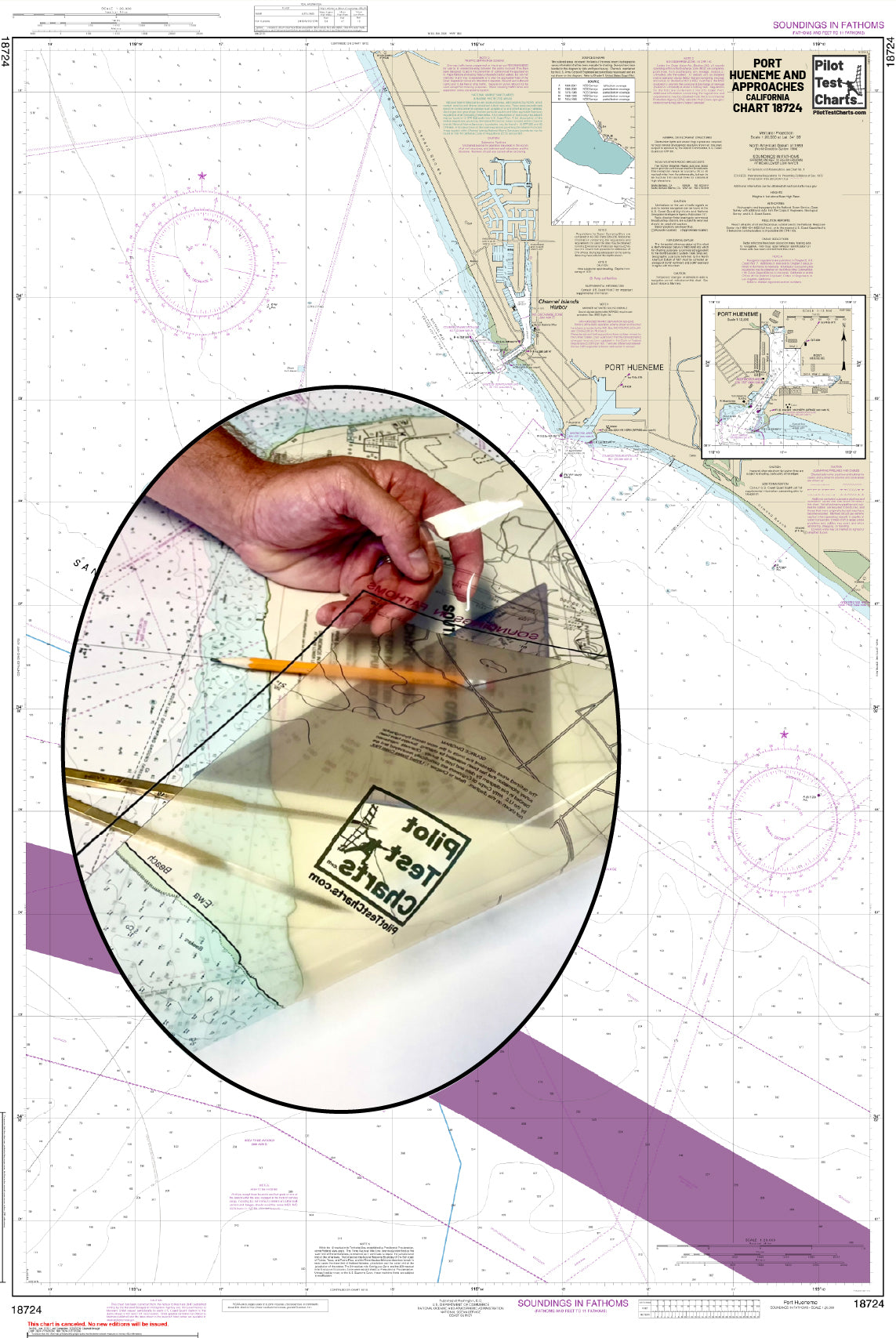 #18724 Port Hueneme and Approaches, California