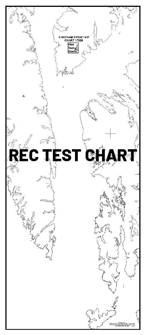 #17320 Coronation Island to Lisianski Strait, SE Alaska - and REC TEST CHARTS