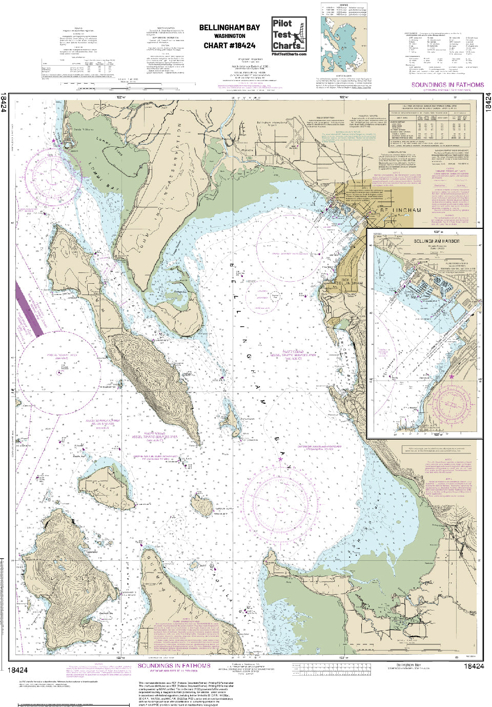 #18424 Bellingham Bay, Washington Chart