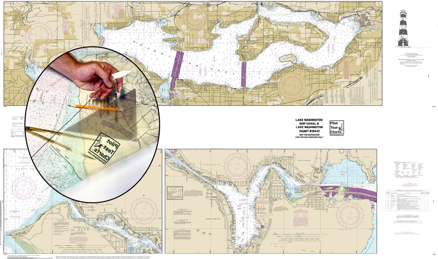 #18447 Lake Washington Ship Canal & Lake Washington Chart