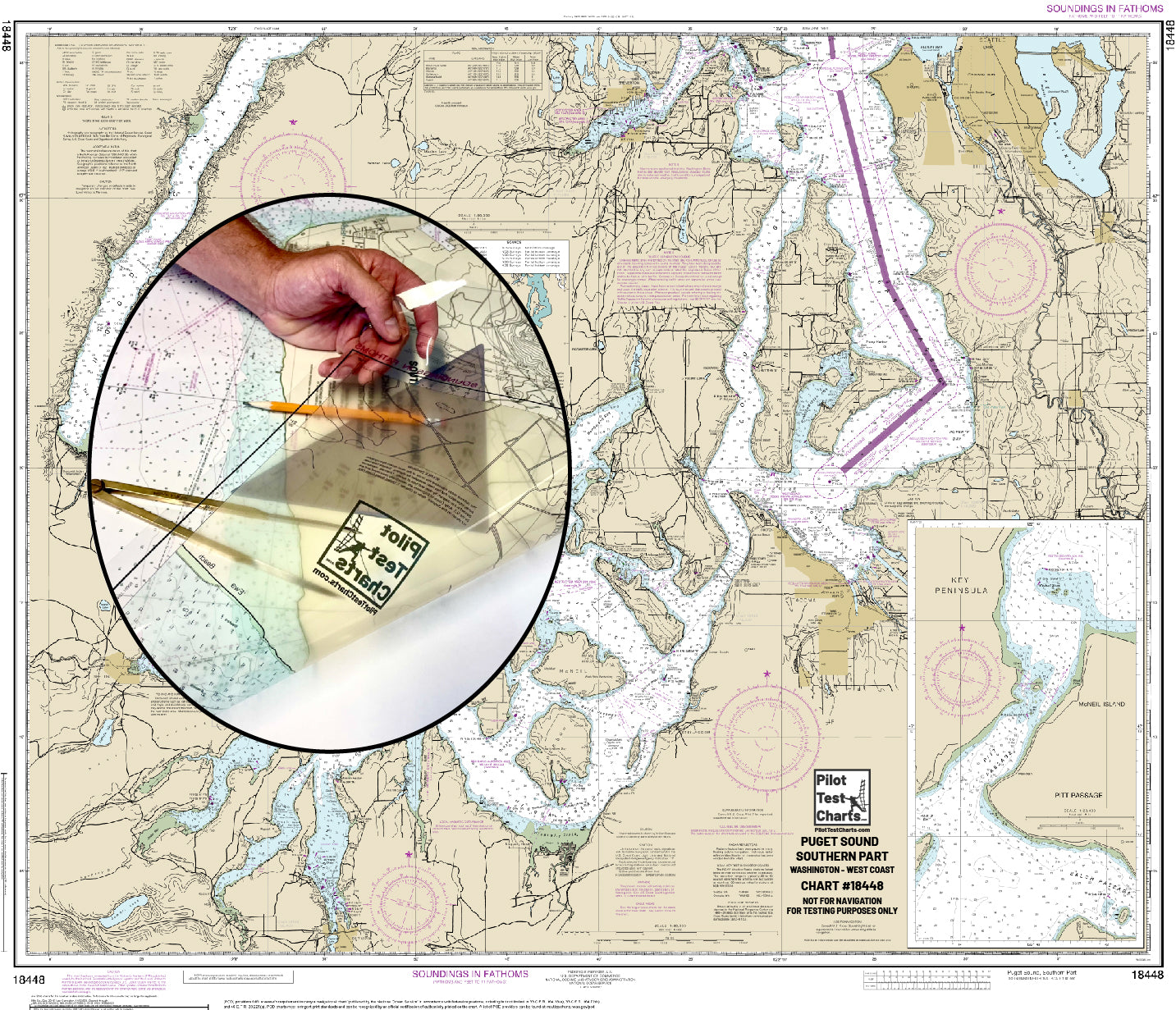 #18448 Puget Sound (Southern Part), Washington Chart