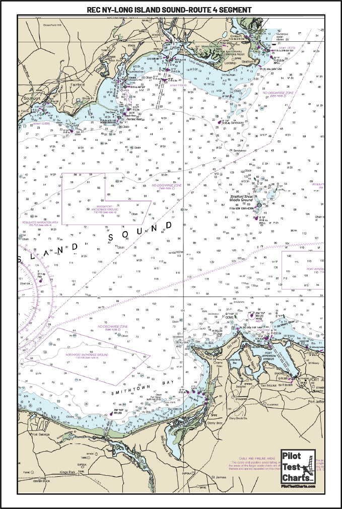 REC NY 12363 Long Island Sound - Western Part Custom Chart