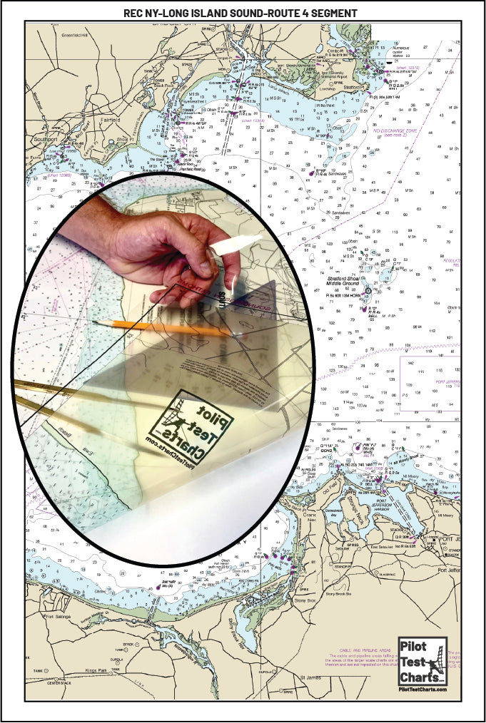 REC NY 12363 Long Island Sound - Western Part Custom Chart