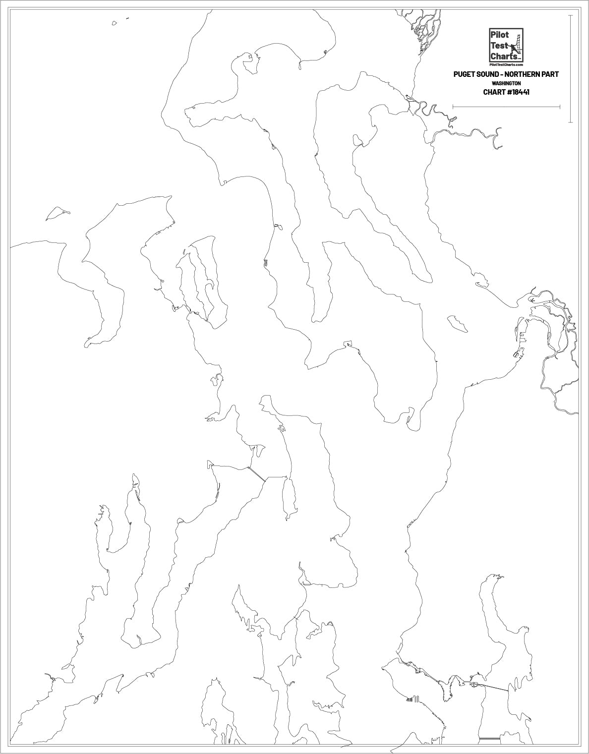 #18441 Puget Sound  (Northern Part), Washington Chart