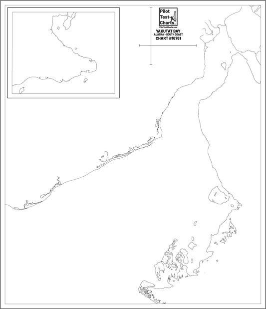 #16761 Yakutat Bay, Southern Alaska Chart