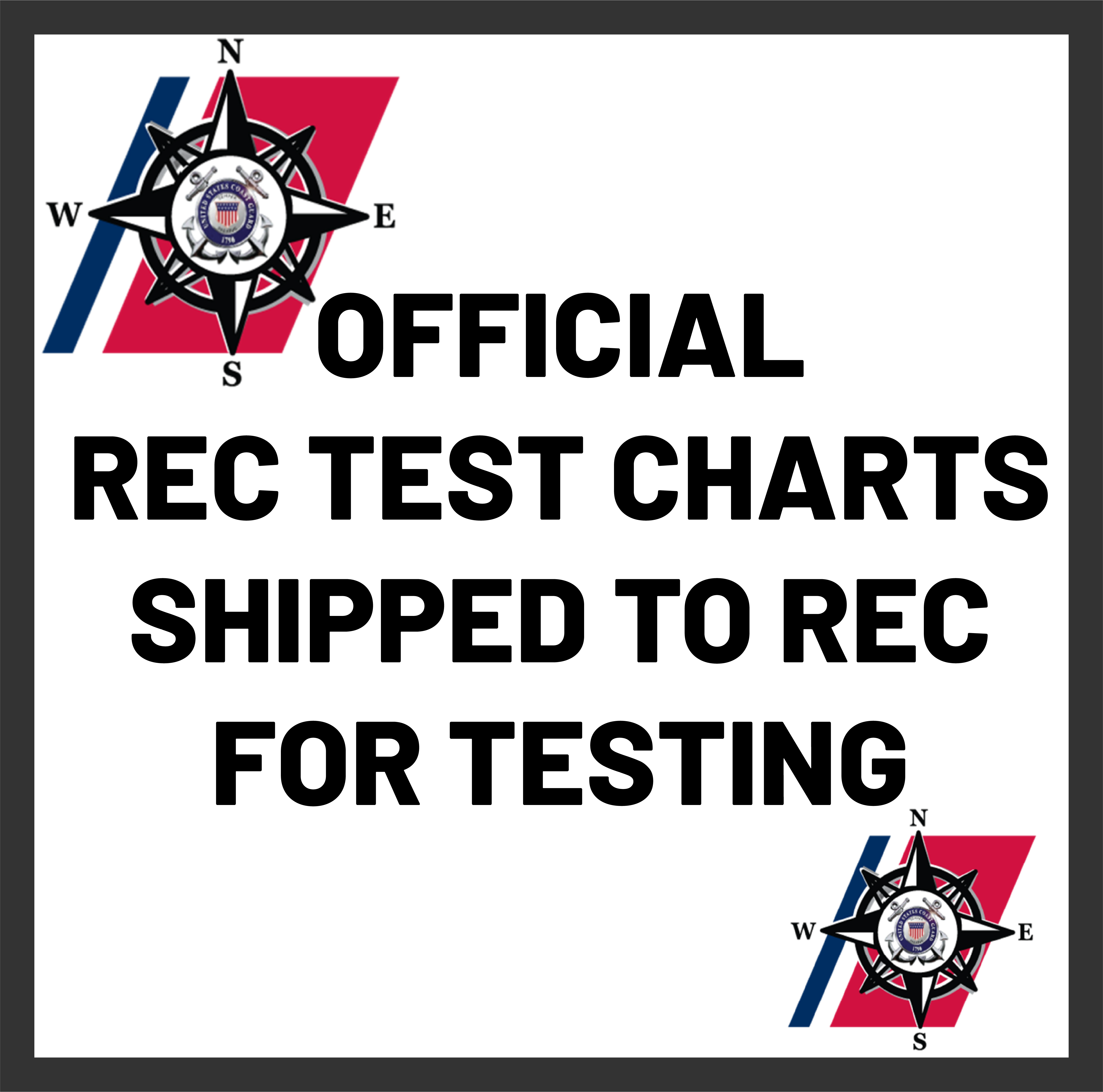 Official REC Test Charts - Shipped To REC For Testing – Pilot Test Charts
