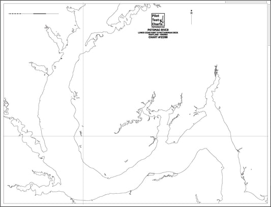 #12288  Potomac River, Lower Cedar Point to Mottawoman Creek, Maryland-Virginia Chart