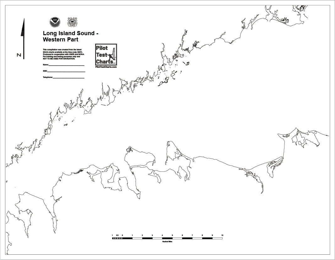 REC NY 12363 Long Island Sound - Western Part Custom Chart