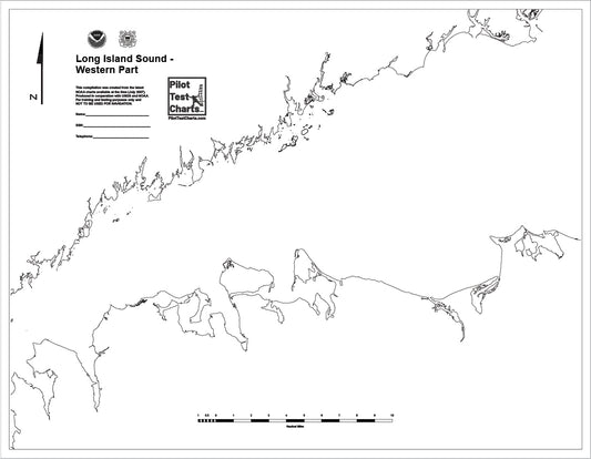 REC NY 12363 Long Island Sound - Western Part Custom Chart