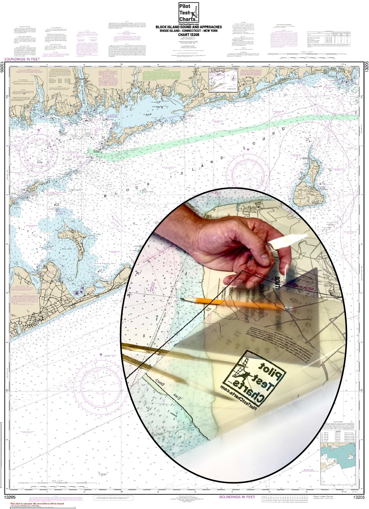 #13205 Block Island Sound and Approaches, Rhode Island-Connecticut-New York
