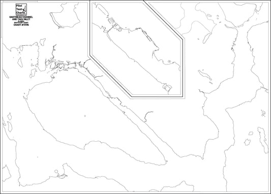 #17315 Gastineau Channel and Taku Inlet, SE Alaska Chart