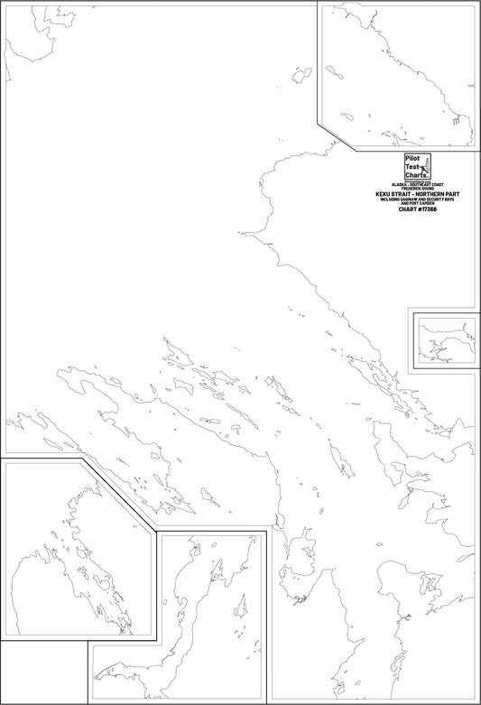 #17368 Keku Strait, SE Alaska Chart