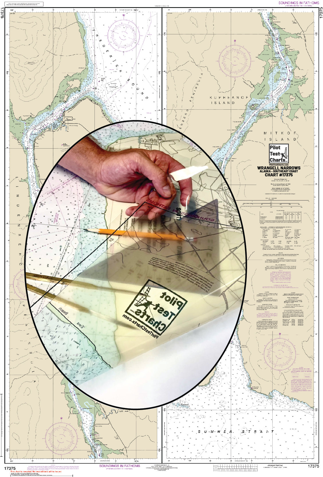 #17375 Wrangell Narrows, SE Alaska Chart