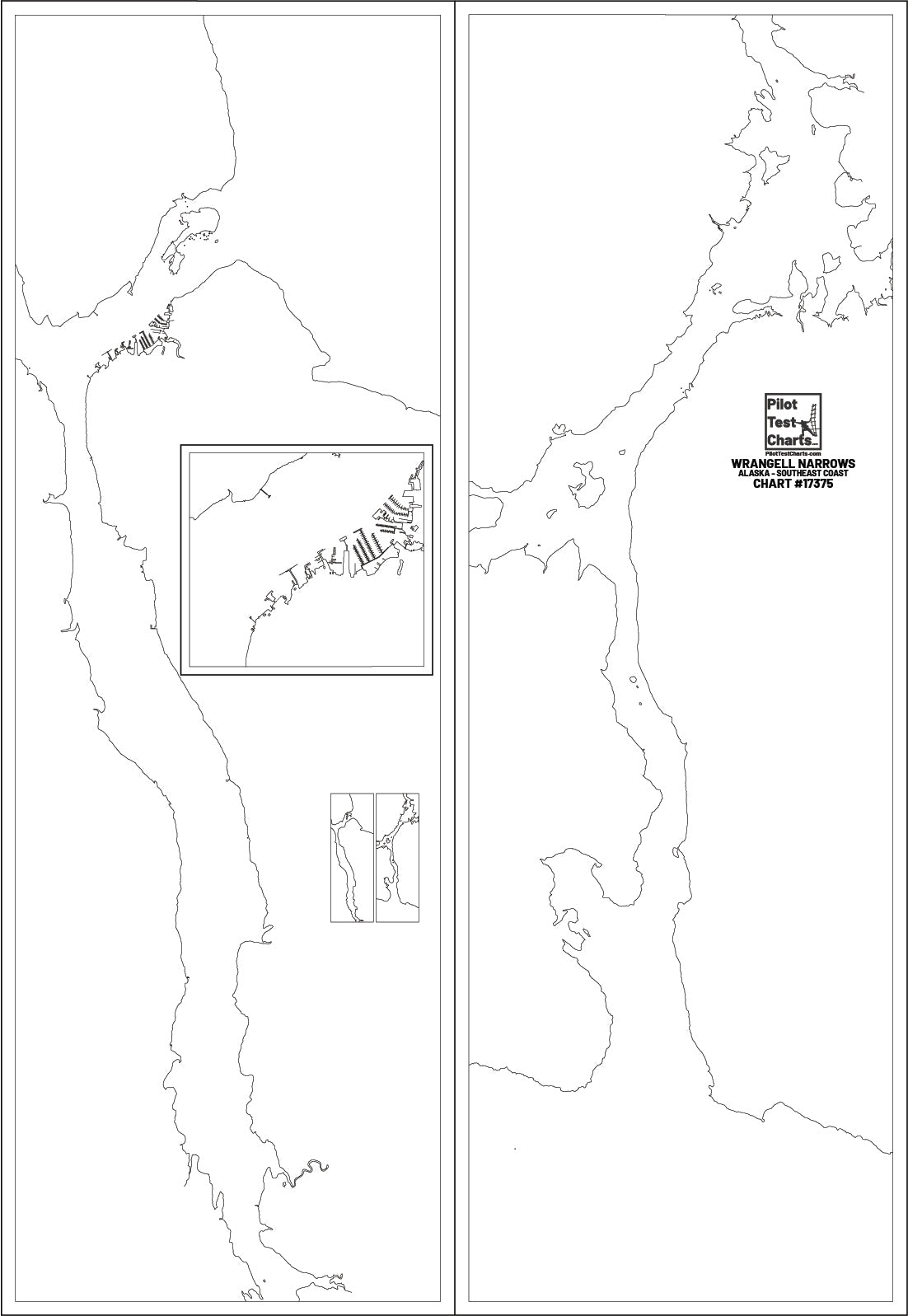 #17375 Wrangell Narrows, SE Alaska Chart