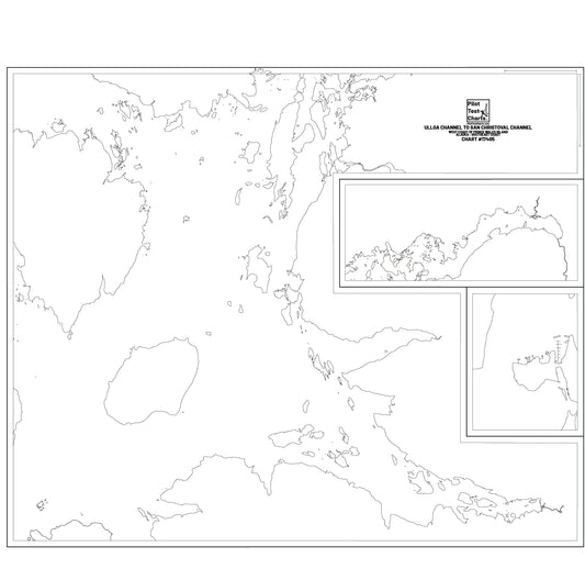 #17405 Ulloa Channel to San Christoval Channel, West Coast of Prince Wales Island, SE Alaska Chart