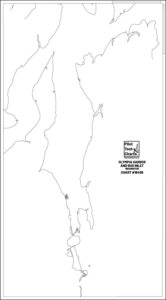 #18456 Olympia Harbor and Bud Inlet, Washington Chart