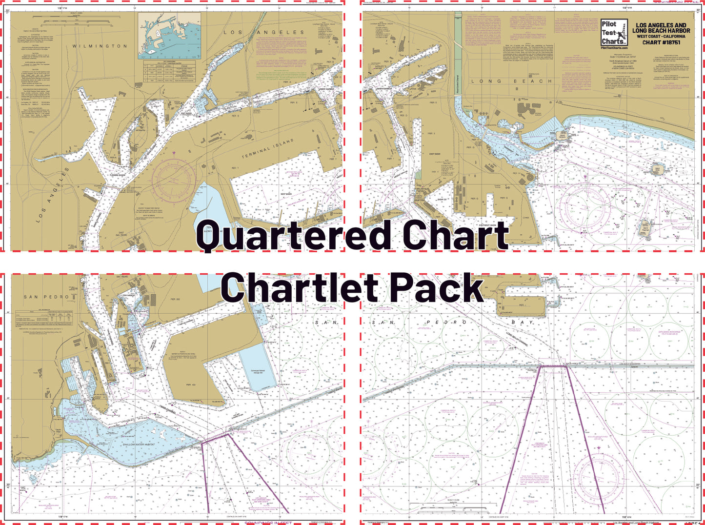 #18751 Los Angeles/ Long Beach Harbor Chart