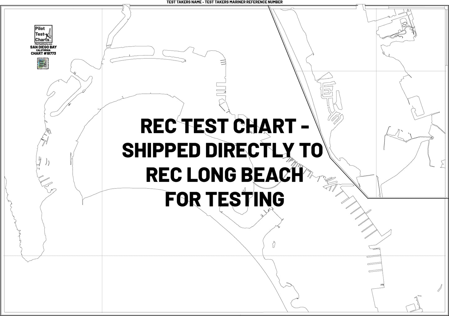 REC LONG BEACH Test Chart Catalog – Pilot Test Charts