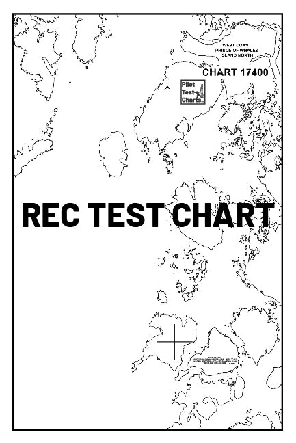 #17400 Dixon Entrance to Chatham Strait, SE Alaska - and REC TEST CHARTS