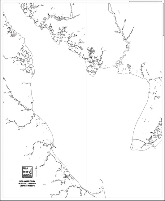 #12304 Delaware Bay, New Jersey-Delaware Chart