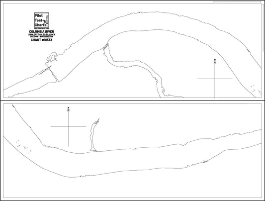 #18535 Columbia River, John Day Dam to Blalock, Oregon - Washington