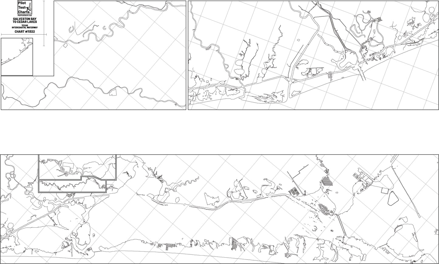 #11322 Galveston Bay to Cedar Lakes, Texas ICW