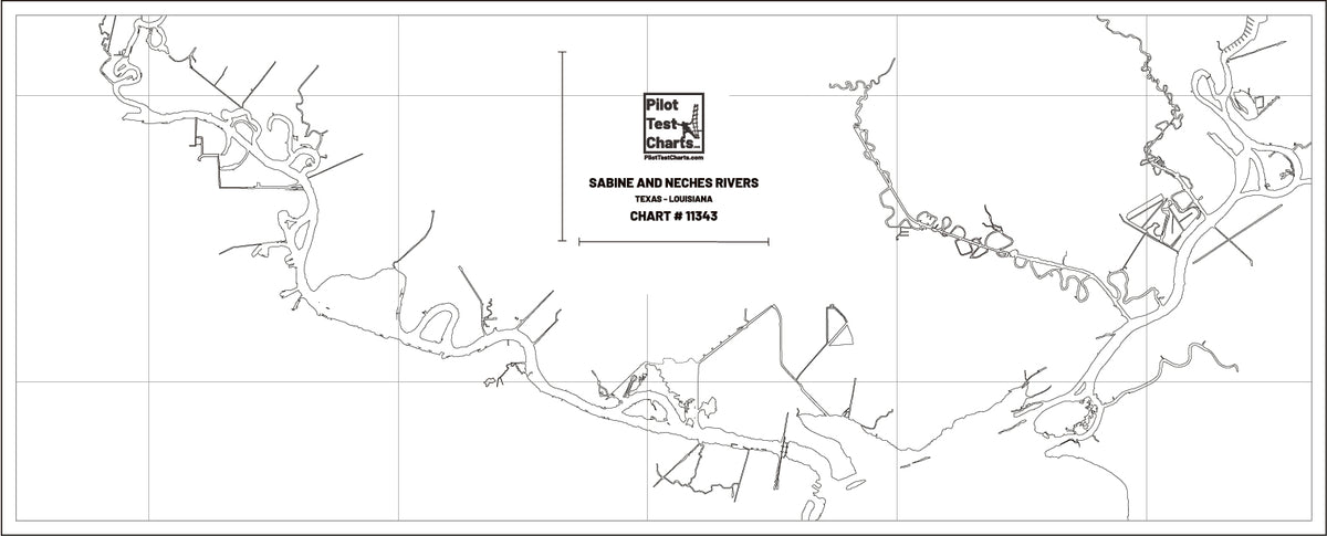 #11343 Sabine and Neches River – Pilot Test Charts