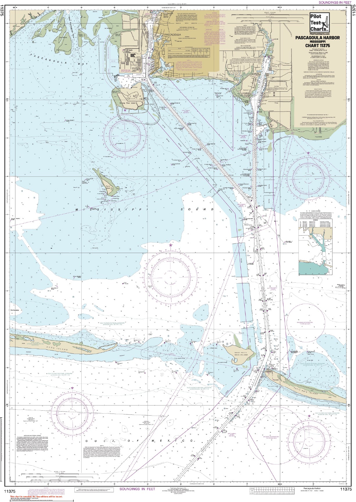 #11375 Pascagoula Harbor, Mississippi